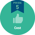 PRIDE5　コスト